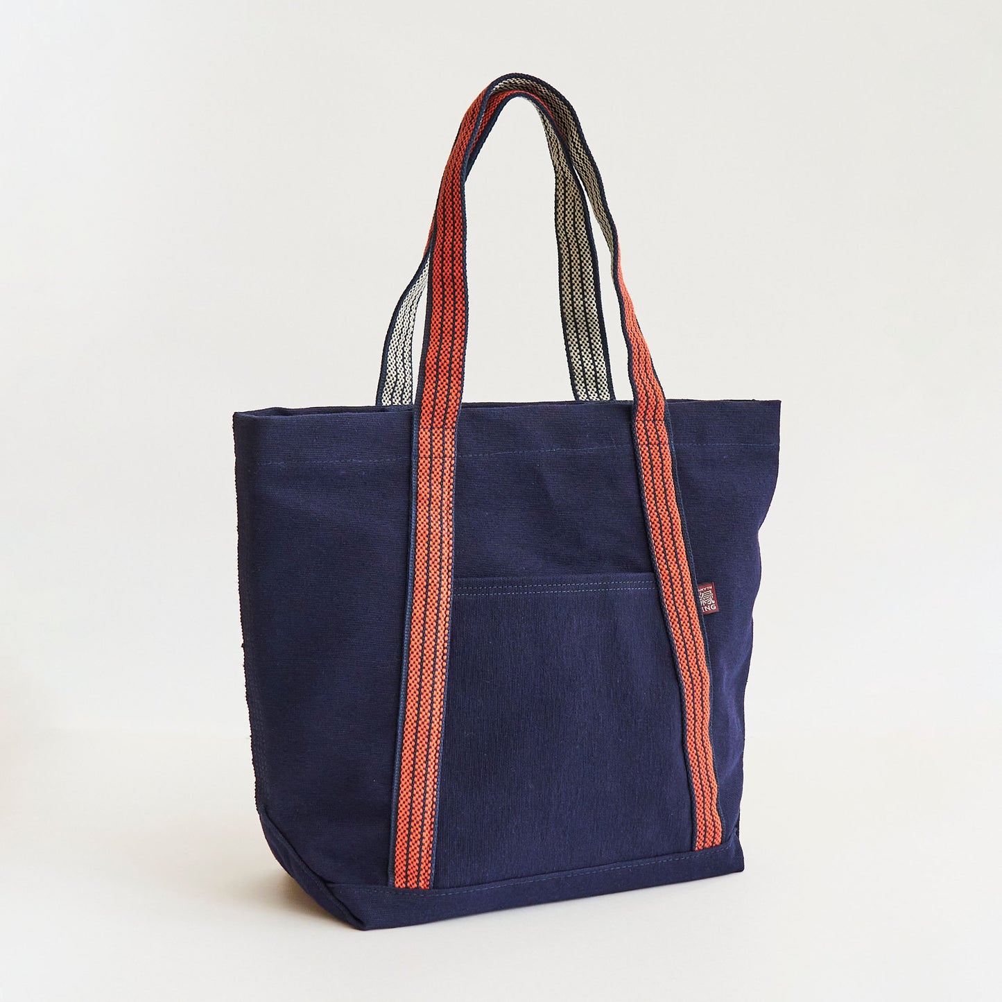 Double-handle tote bag