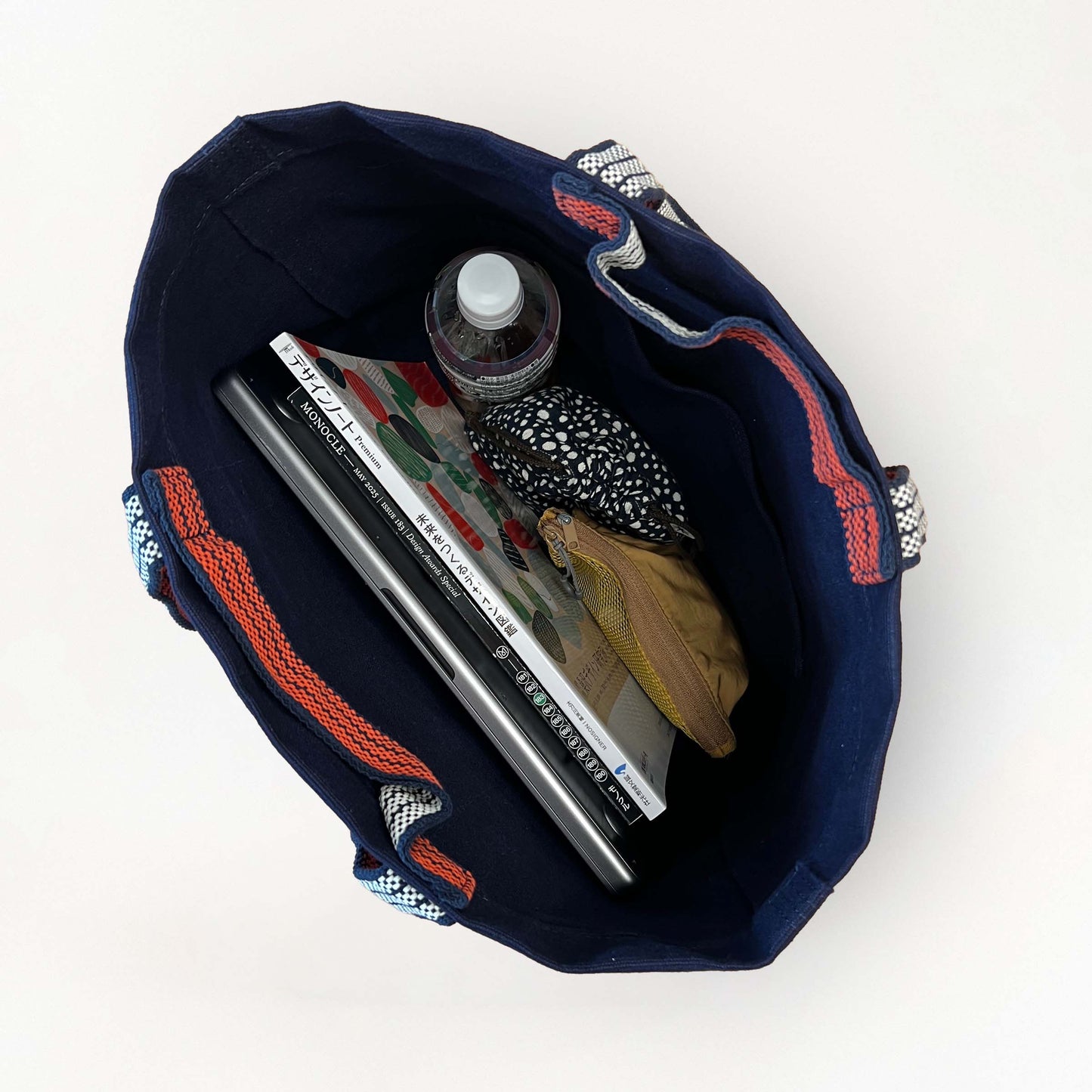 Double-handle tote bag