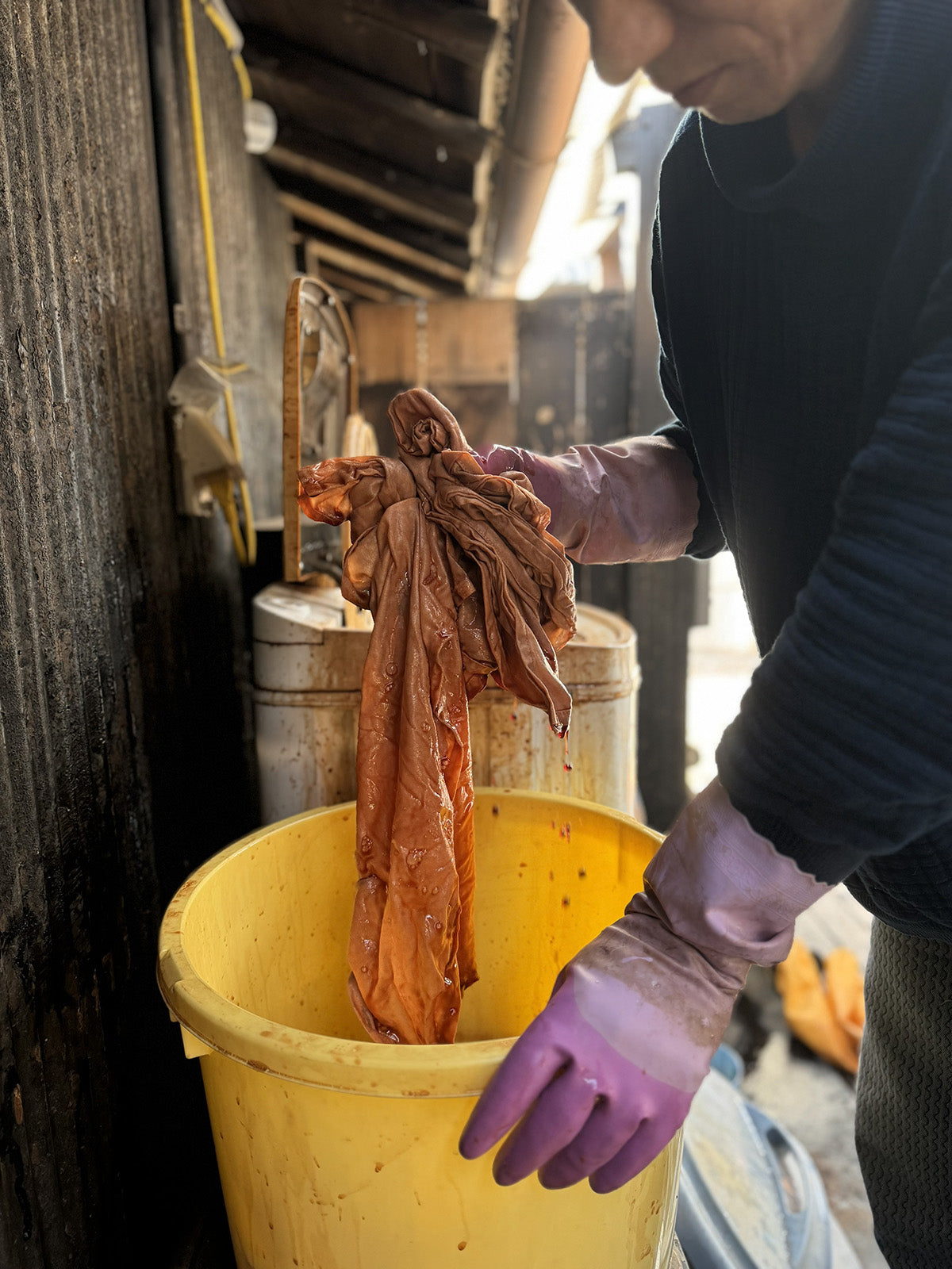 CRAFTMAN Series KAKISHIBU DYE by UZUiRO